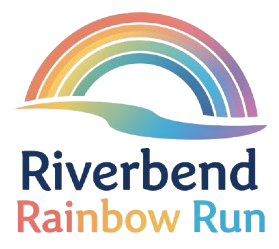 riverbend rainbow run logo